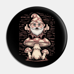 Gnome Trip: Thumbs Up for the Fungi Frontier Pin