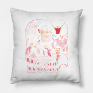 Tiger Woods   Vintage Pillow