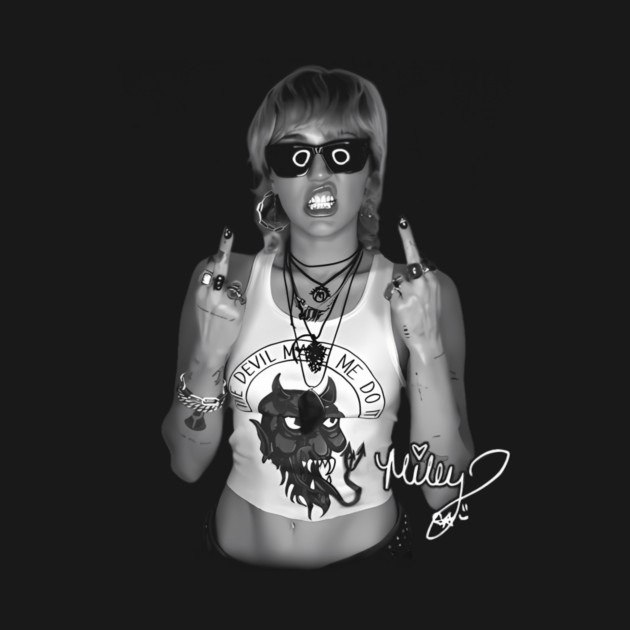 Miley Cyrus Sunglass T-Shirt