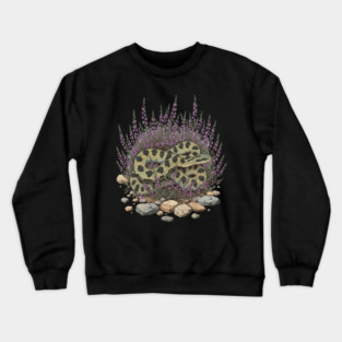 Adder in Heather Vintage Snake Artwork Crewneck Sweatshirt