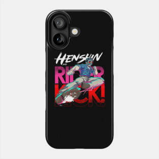 Henshin Rider Kick Dream Phone Case
