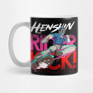 Henshin Rider Kick Dream Mug