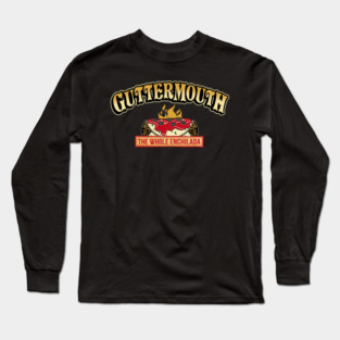 Guttermouth The Whole Enchilada Burning Gold Logo Vision Long Sleeve T-Shirt