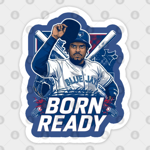 Born Ready Blue Jays Star Sticker by Ink Lines