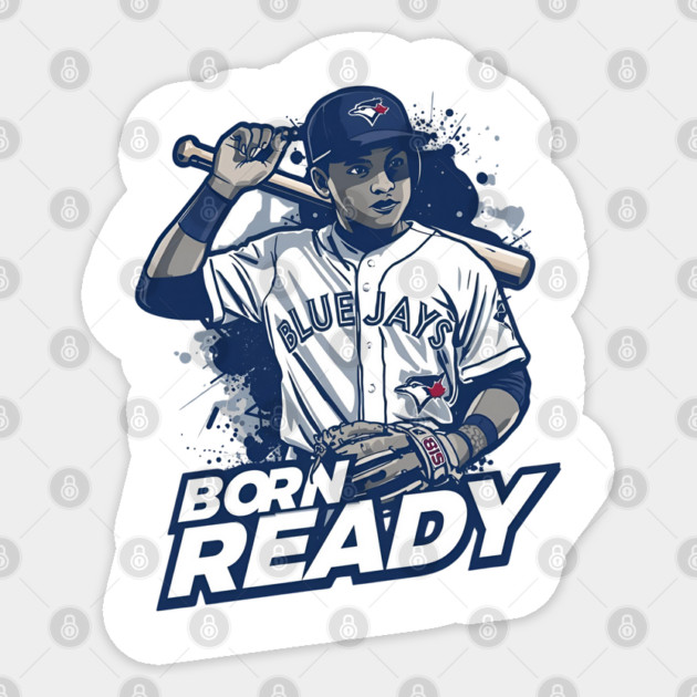Born Ready Blue Jays Classic Sticker by Ink Lines