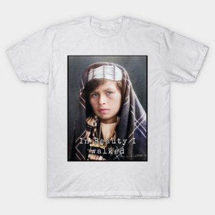 Edward Curtis In Beauty I Walked Photo Collection T-Shirt