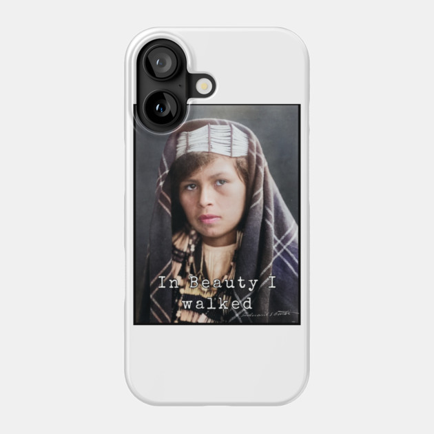 Edward Curtis In Beauty I Walked Photo Collection Phone Case by Art2Wear