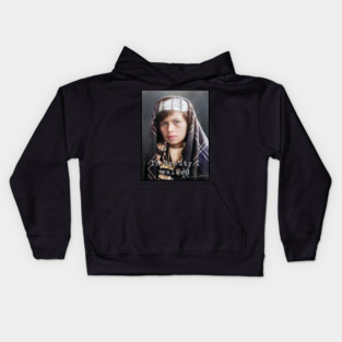 Edward Curtis In Beauty I Walked Photo Collection Kids Hoodie
