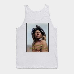Edward Curtis Native American Photo, In Beauty, Tank Top