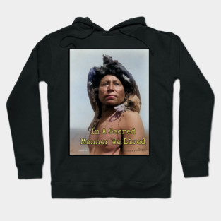 Edward Curtis Native American Photo, In Beauty, Hoodie