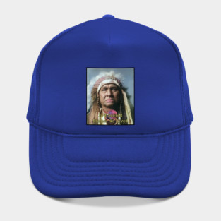 In a Sacred Manner We Lived, Native American Hat