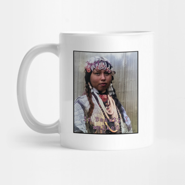 Edward Curtis In Beauty I Walked Photo Art by Art2Wear