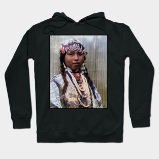 Edward Curtis In Beauty I Walked Photo Art Hoodie
