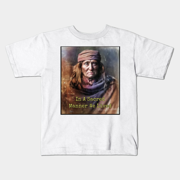 American Native Photography Collection - Fine Art Kids T-Shirt by Art2Wear