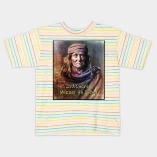 American Native Photography Collection - Fine Art Kids T-Shirt