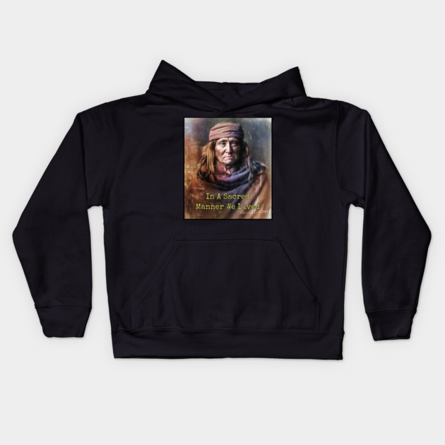 American Native Photography Collection - Fine Art Kids Hoodie by Art2Wear