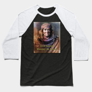 American Native Photography Collection - Fine Art Baseball T-Shirt