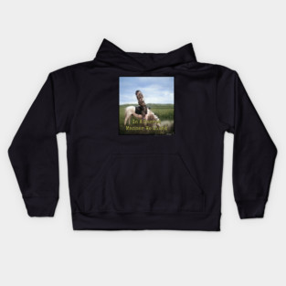 In A Sacred Manner We Lived Edward S. Curtis Kids Hoodie