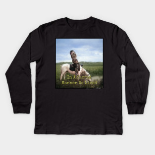 In A Sacred Manner We Lived Edward S. Curtis Kids Long Sleeve T-Shirt