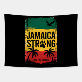 JAMAICA STRONG Tapestry