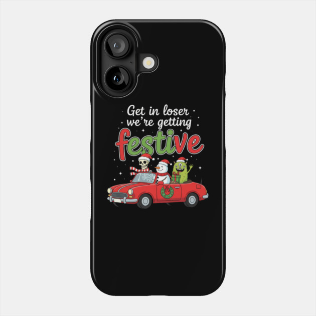 christmas-humor Phone Case by Creatifly Graphic Tees