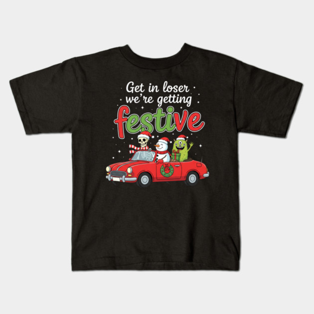 christmas-humor Kids T-Shirt by Creatifly Graphic Tees