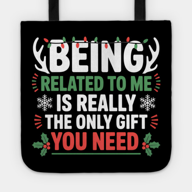 christmas-humor Tote by Creatifly Graphic Tees