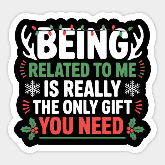 christmas-humor Magnet by Creatifly Graphic Tees