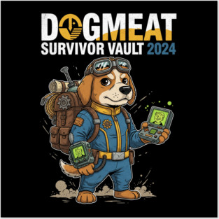 Dogmeat Survivor from vault 2024 Posters and Art