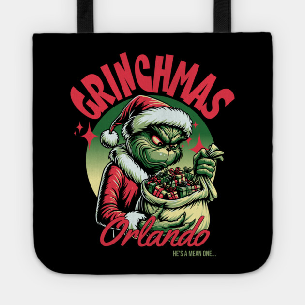 Grinchmas Christmas Party Orlando Florida Tote by Joaddo