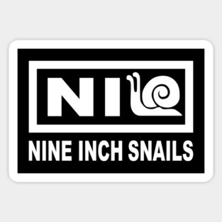 Nine Inch Snails Sticker