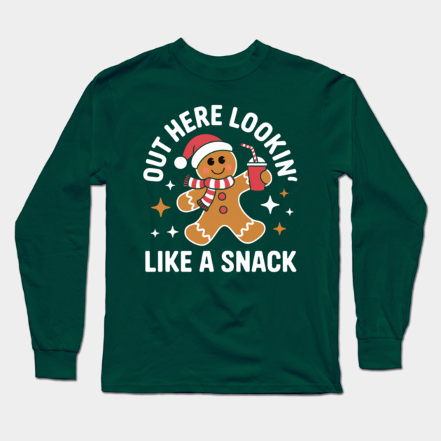 christmas-humor Long Sleeve T-Shirt by Creatifly Graphic Tees