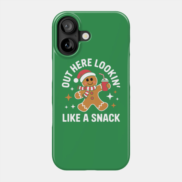 christmas-humor Phone Case by Creatifly Graphic Tees