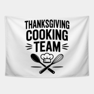 Thanksgiving Cooking Team Tapestry