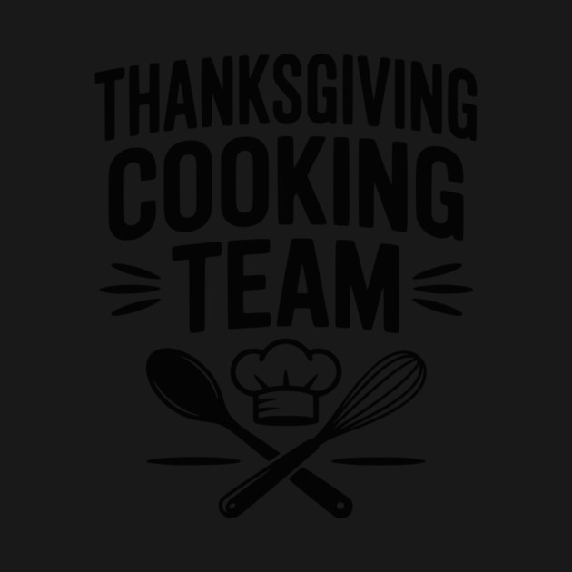 Thanksgiving Cooking Team by Frank Ring