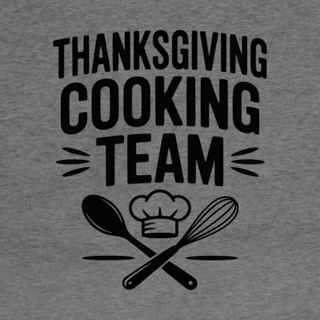 Thanksgiving Cooking Team by Frank Ring