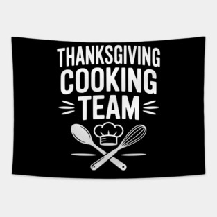 Thanksgiving Cooking Team Tapestry