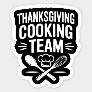 Thanksgiving Cooking Team Magnet
