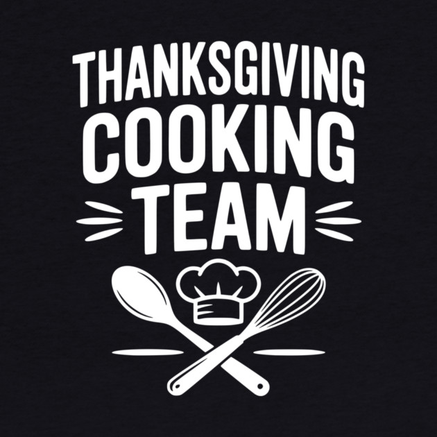 Thanksgiving Cooking Team by Frank Ring