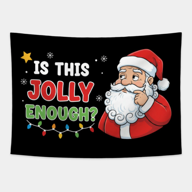 christmas-humor Tapestry by Creatifly Graphic Tees