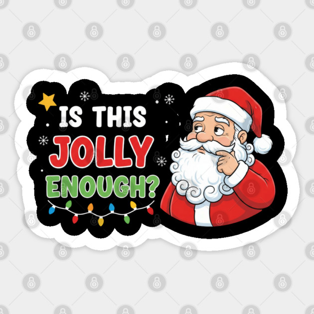 christmas-humor Sticker by Creatifly Graphic Tees