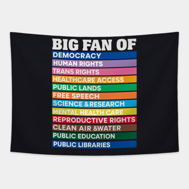 Big Fan Tapestry by Charles's Store 8