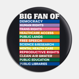 Big Fan Pin
