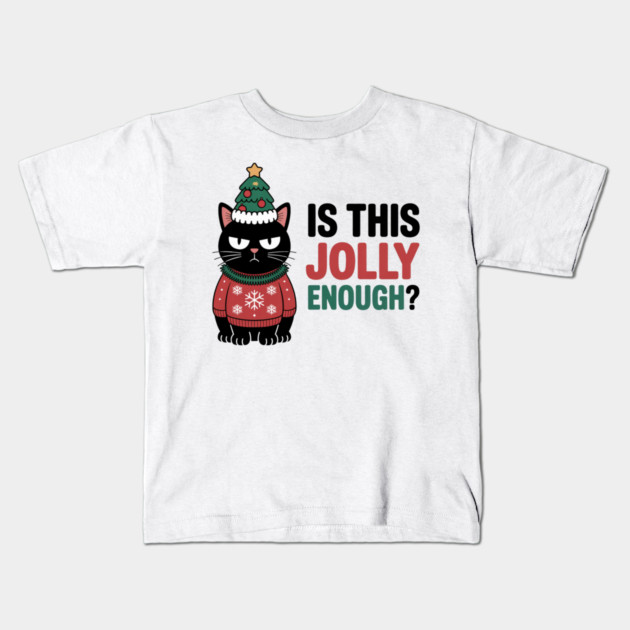christmas-humor Kids T-Shirt by Creatifly Graphic Tees