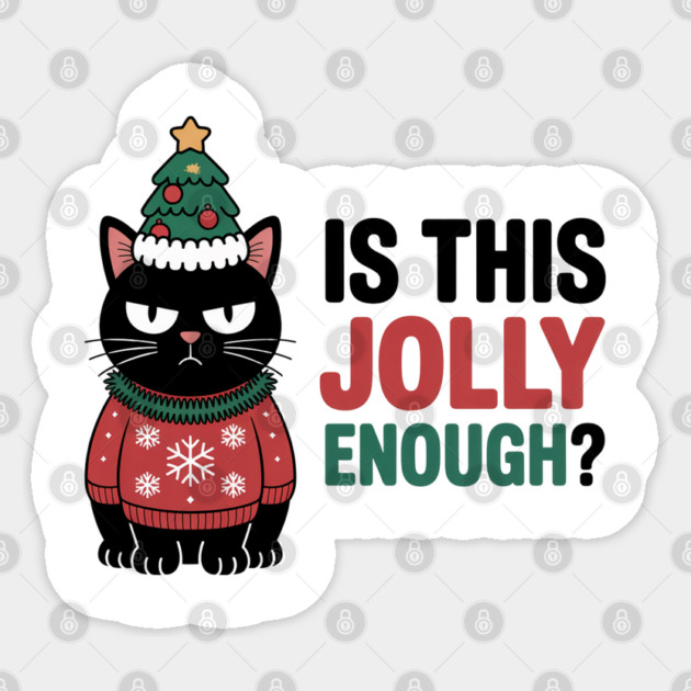 christmas-humor Sticker by Creatifly Graphic Tees