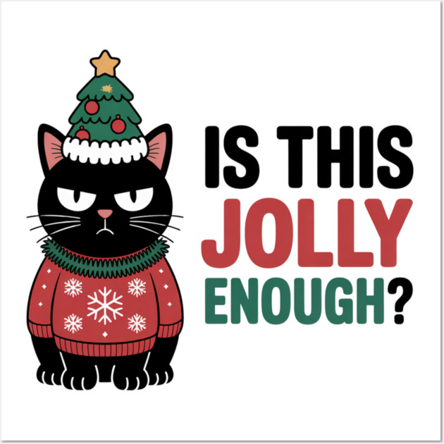 christmas-humor Wall Art by Creatifly Graphic Tees
