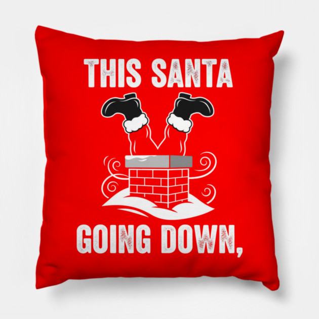 christmas-humor Pillow by Creatifly Graphic Tees