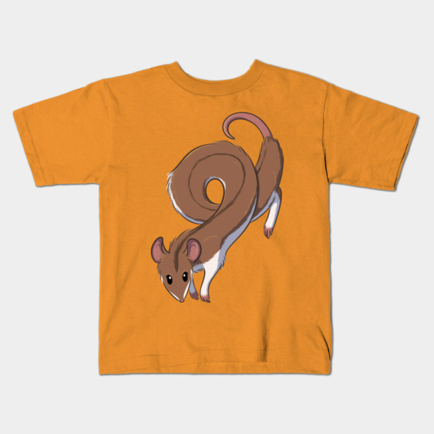 Long Hamster Kids T-Shirt by DeguArts