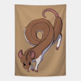 Long Hamster Tapestry