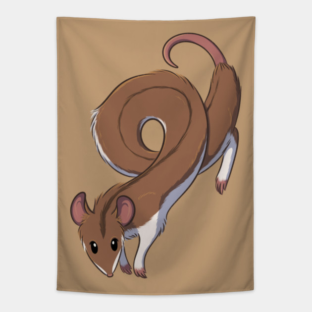 Long Hamster Tapestry by DeguArts